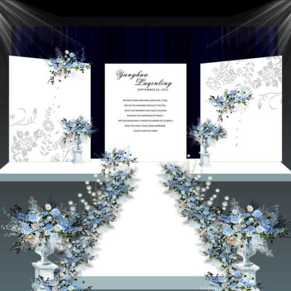 white wedding Carpet