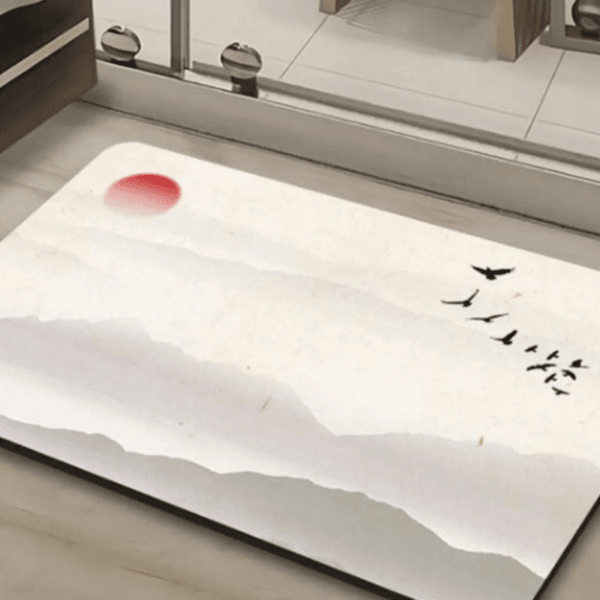 Easy Clean Non-Slip Diatom Mud Mat Bathroom Kitchen Mat - Image 3